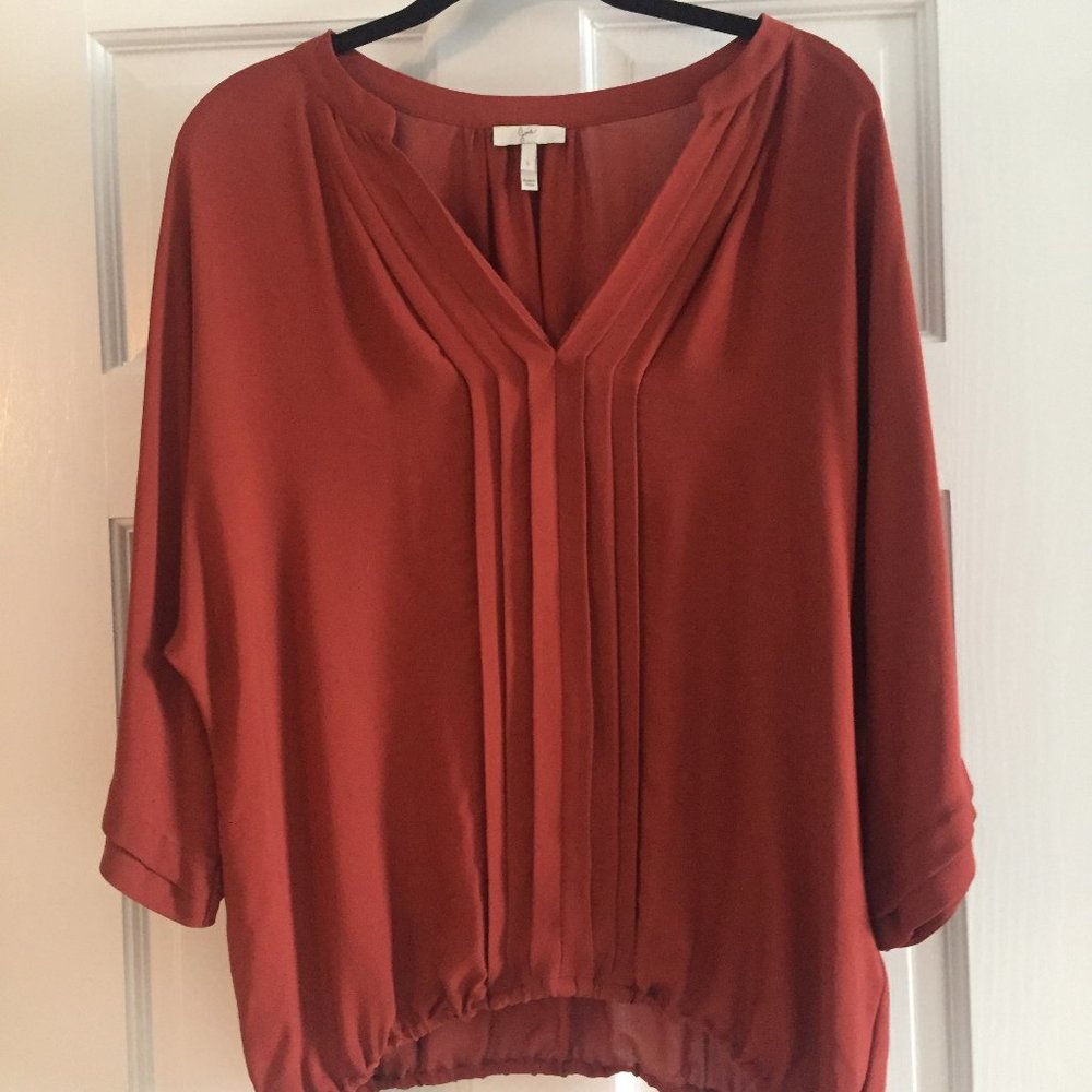 Joie Silk Oversized Blouse